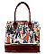 Obama Tote Boxy Shape Padlock Handbags - High Quality
