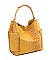 Ostrich Hobo Handbags - 2pcs Set