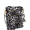 VERSATILE LEOPARD PRINT WRISTLET CROSS BODY