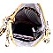 VERSATILE LEOPARD PRINT WRISTLET CROSS BODY