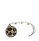 Leopard Print Stone Round Folding Handbag Hook & Purse Hanger