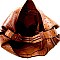 Ostrich Embossed Zipper Accent 3 in 1 Hobo Wallet MH-LF142O