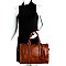Bohemian Tassel Boston Satchel Wallet SET  MH-LF1671W