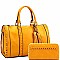 Bohemian Tassel Boston Satchel Wallet SET  MH-LF1671W
