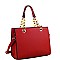 Classy Link Chain 2Way Medium Satchel