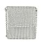 Rhinestone Metal Mesh Cell Phone Purse Crossbody Bag