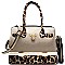 Quality Leopard-Combo 2-in-1 Boxy Satchel