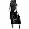 Fringed Side Perforated Single Strap Hobo MH-LH087