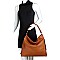 Stylish Side Zipper Pocket 2-Way Hobo Wallet SET MH-LH0951W