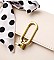 2-Way Medium Size Scarfed Saddle Satchel