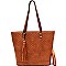 Tassel Accent Chevron Quilted Tote Wallet SET MH-LHU1351W