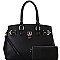 Kiss-Lock Oversize 2 Way Satchel Set