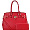 Kiss-Lock Oversize 2 Way Satchel Set