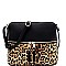 DOME LEOPARD PRINT CROSS BODY MESSENGER