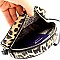 ROUND LEOPARD PRINT CROSS BODY