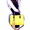 Tassel Accent Accordion Side 2-Way Satchel MH-LMS031S