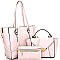 LMS050-LP Classy 3 in 1 Shopper Tote Crossbody Value SET