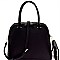Chevron Pattern Dome Satchel Wallet SET MH-LP0711W