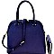 Chevron Pattern Dome Satchel Wallet SET MH-LP0711W