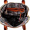 Chevron Pattern Dome Satchel Wallet SET MH-LP0711W