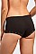 PACK OF 12 PIECES STYLISH SIDE LACE COTTON BOYSHORT PANTY MULP1388CB3