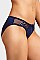 PACK OF 12 PIECES STYLISH LACED SILKY BIKINI PANTY MULP7227PK