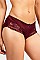 PACK OF 12 PIECES SEXY BIKINI PANTY W/ LACE DETAIL AT SIDES MULP7280PK1