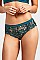 PACK OF 12 PIECES SEAMLESS LACE BIKINI PANTY, EXTENDED SIDESEAM MULP7995LKE1