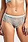 PACK OF 12 PIECES SEAMLESS LACE BIKINI PANTY, EXTENDED SIDESEAM MULP7995LKE1