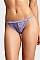 PACK OF 12 PIECES SEXY LADIES LACE THONG MULP9021LT