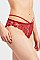 PACK OF 12 PIECES SEXY LACE BIKINI STRAPPY PANTY MULP9028LK