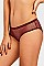 PACK OF 12 PIECES SULTRY BREATHABLE FULL MESH BIKINI PANTY MULP9064LK