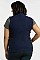 PACK OF 3 PIECES LADIES POLAR FLEECE VEST PLUS SIZE MULPF100XE