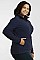 PACK OF 3 PIECES LADIES POLAR FLEECE JACKET PLUS SIZE MULPF200XE