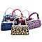 PACK OF (12 PCS) Coin Purse / Lipstick Case LEOPARD PRINT RZ-LQ06