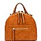 LQ082-LP Dome-Shape Convertible Backpack Satchel