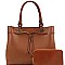 2Way String Accent 2Piece Bag Set