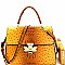  Bee Charm Ostrich  Satchel 