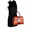 Bee Charm Ostrich Flap Satchel Wallet SET  MH-LQ1181W