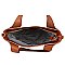 Straw Top Handle Satchel Tote Bag