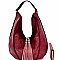 Tassel Accent Single Strap Hobo Wallet SET MH-LQF0011W