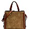 POSH TWO TONE SATCHEL