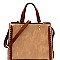 POSH TWO TONE SATCHEL