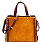 POSH TWO TONE SATCHEL