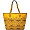 LS1305-LP Tribal Pattern Laser-cut Tote