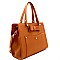 Bow Accent Structured 2-Way Satchel MH-LS3094