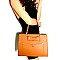 Bow Accent Structured 2-Way Satchel MH-LS3094