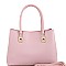 Fashionable Multi-Compartment Medium 2-Way Satchel MH-LS5024