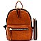 STYLISH FRONT POCKET BACKPACK SET