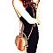 Stylish Round Ostrich Shoulder Bag MH-LW2352
